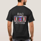 T-shirt 82e division aéroportée Ancien combattant en Irak (Dos)