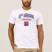 T-shirt 82e division aéroportée - The All American (Devant)