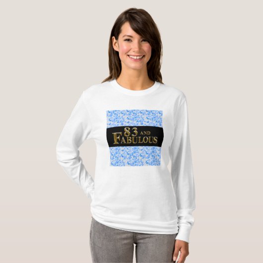 T-shirt 83e anniversaire  (Devant entier)