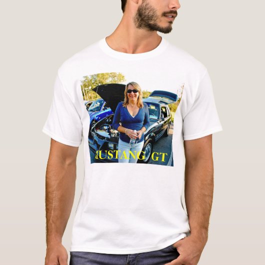 T-shirt 85 mustang GT (Devant)