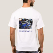 T-shirt 85 mustang GT (Dos)