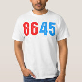 T-SHIRT 8645 ANTI TRUMP (Devant)