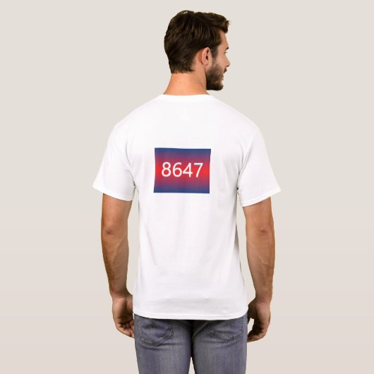 T-SHIRT 8647 (Dos entier)