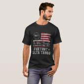 T-shirt 8647 Anti Trump Foxtrots Deltas Tangos Impeach 47 (Devant entier)