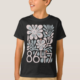 T-shirt 8647 Résister Subtil Floral Foxtrot Delta Tango Pr