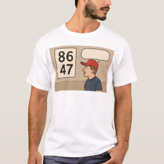 T-shirt 8647 Trump. Express tes sentiments t-shirt.