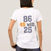 T-shirt 86 45 avec 25 attaquent (Dos)