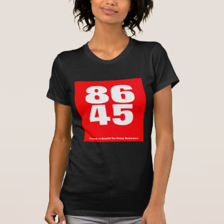 T-shirt 86 45 (Résistance de Trump)