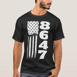 T-shirt 86 47 8647 Subtil anti Trump