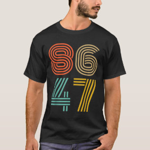 T-shirt 86 47 Anti Trump Impeach Trump 2024 Trump Impeachm