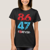 T-SHIRT 86+47= IMPEACHMENT (Devant)