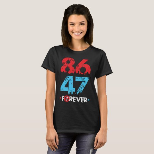 T-SHIRT 86+47= IMPEACHMENT (Devant entier)