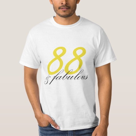 T-shirt 88 et fabuleux (Devant)
