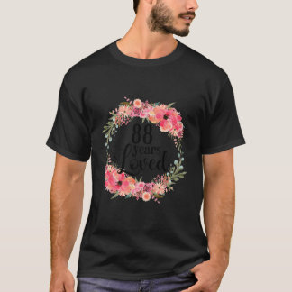 T-shirt 88Ème 88 Aimé Awesome Depuis 1933