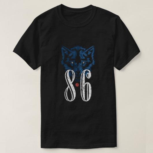 T-shirt 8.6 limited edition beer (Design devant)