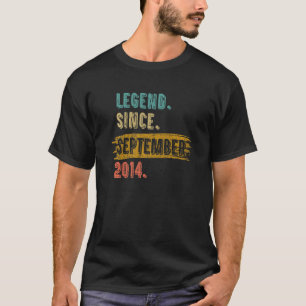 T-shirt 8 Ancienne légende depuis septembre 2014 8e naissa