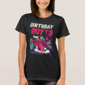 T-shirt 8 Anniversaire Boy Racing Voiture 8 Ans Enfants (Devant)
