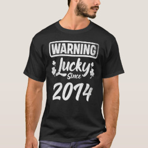 T-shirt 8 Anniversaire Saint Patrick's Day Lucky depuis 20