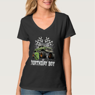 T-shirt 8 Ans 8e anniversaire Garçon Monster Camion Voitur