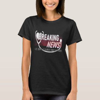 T-shirt 8 ans de travail infirmière 8ème année employé Ap