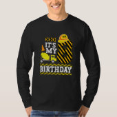 T-shirt 8 Ans Garçon C'est mon 8e anniversaire Constructio (Devant)