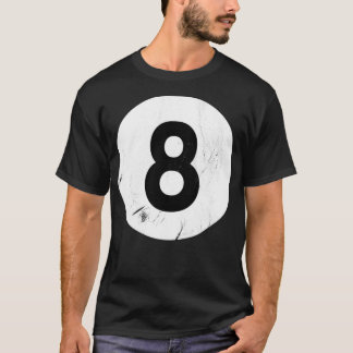 T-shirt 8 Ball Cue Ball conception désespéréeTShirt