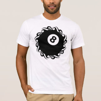 T-shirt 8-ball tribal