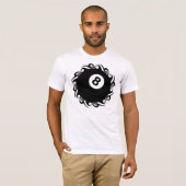 T-shirt 8-ball tribal (Devant entier)