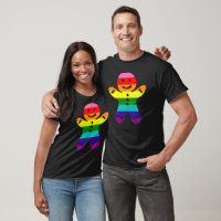 8 bandes LGBT Pride Drapeau arc-en-ciel Cookie de 