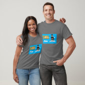 T-shirt 8 bits Game Over Miniature Schnauzer 2 (Unisexe)