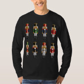 T-shirt 8 casse-noix à noix dans des uniformes (Devant)