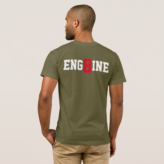 T-shirt 8 FIT (Dos entier)