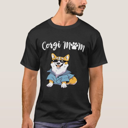 T-shirt 8 Maman Corgi (Devant)