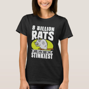 T-shirt 8 Milliards De Rats Et Vous Êtes Le Plus Aimant