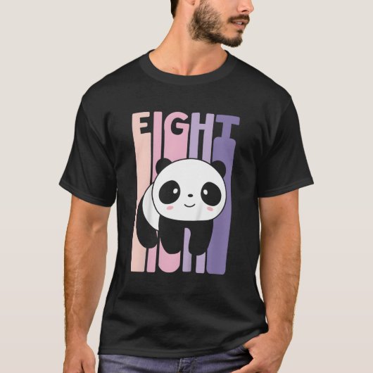 T-shirt 8 Panda 8E B Jour (Devant)