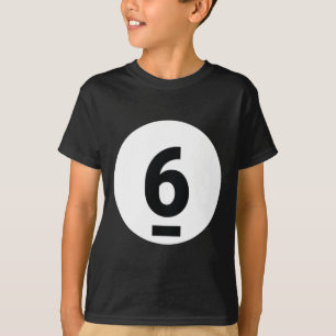 T-shirt 8 Pool Ball 6 Billiards Costume Halloween Groupe M