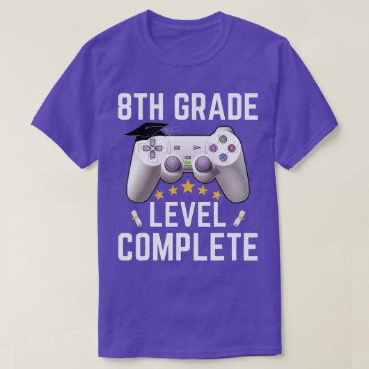 T-shirt 8e Année Classe Complète De 2022 (Design devant)