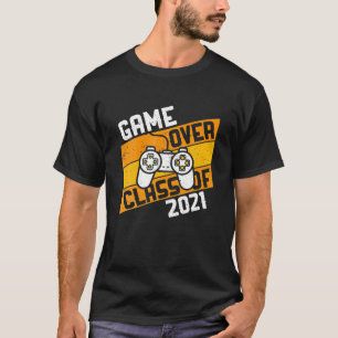 T-shirt 8E Année De Graduation 2021 Cadeaux Gamer-Graduate