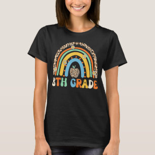T-shirt 8e année Rainbow Girls Boys Teacher Team 8e G