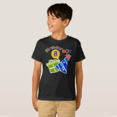 T-shirt 8e anniversaire - Birthday Boy (Devant entier)