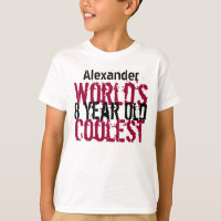 8e anniversaire cadeau World's Coolle 8 année Garç