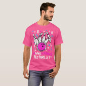 T-shirt 8E Anniversaire Filles Bowling Party Cute Unbowlie (Devant entier)
