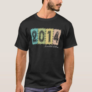 T-shirt 8e anniversaire garçon fille 8 ans 2014