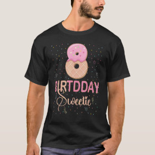 T-shirt 8e anniversaire Sweetie Crème de glace fille 8 ans