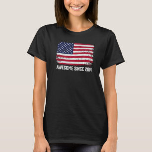 T-shirt 8e anniversaire Vintage stupéfiant depuis 2014