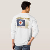 T-shirt 8e cavalerie du Texas (BA2) (Dos entier)