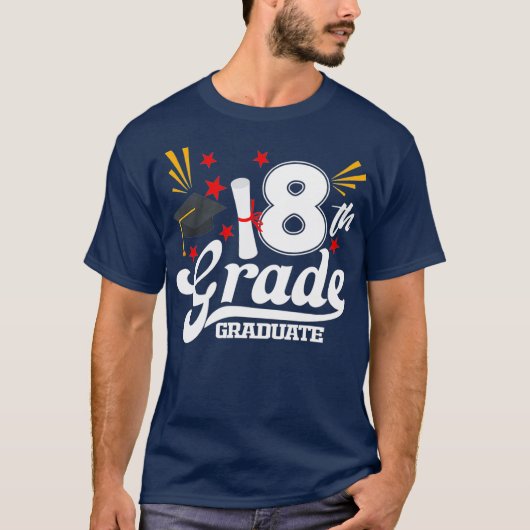 T-shirt 8e classe de diplômés 2020 Graduation Senior (Devant)