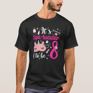 T-shirt 8e fête d'anniversaire Spa Huit ans Spa B Jour Gi