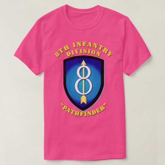 T-shirt 8e SSI d'infanterie (Design devant)