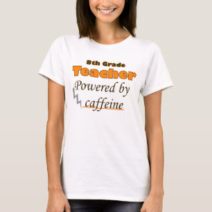 T-shirt 8ème degré Théâtre Powered by Caffeine